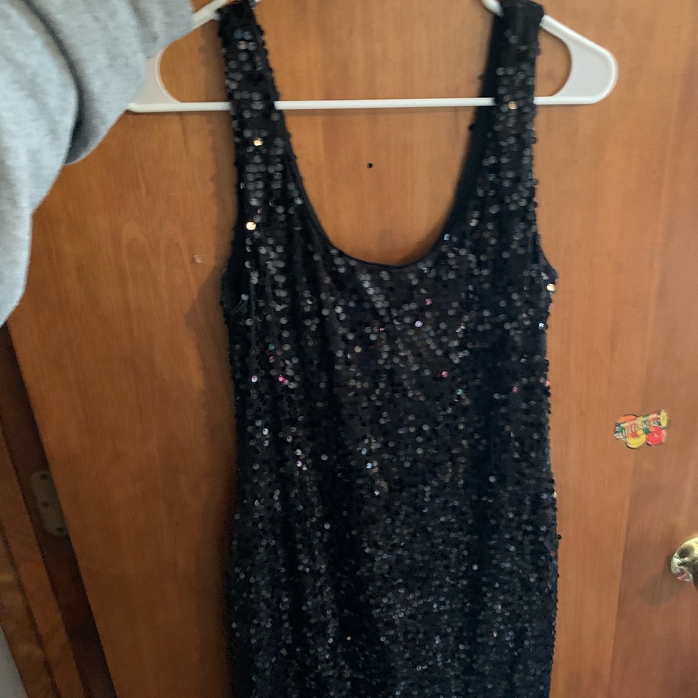 Sequin Mini Dress